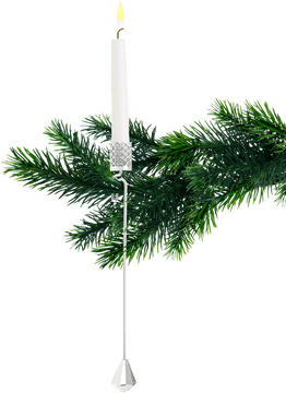 Elegant Hanging Candle Holder for Holiday Decor PNG