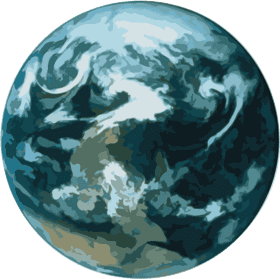 Earth A Tapestry of Blue and Green PNG