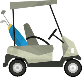 Golf Cart for Easy Course Navigation PNG