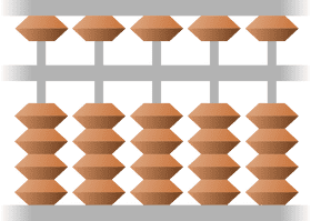 Digital Abacus A Visual Calculation Tool PNG
