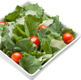 Fresh Kale Salad with Cherry Tomatoes and Parmesan PNG