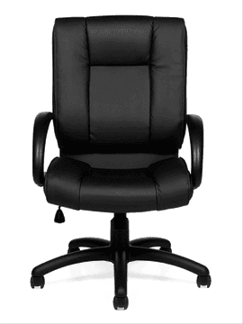 Ergonomic Black Office Chair for Comfort and Style PNG