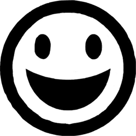 Happy Smiley Face of Joy PNG