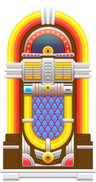 Retro Jukebox Melodies from the Past PNG