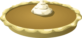 Deliciously Creamy Pumpkin Pie Delight PNG