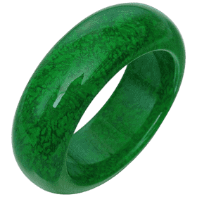 Elegant Jade Stone Bangle of Serenity PNG