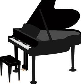 Elegance of the Grand Piano PNG