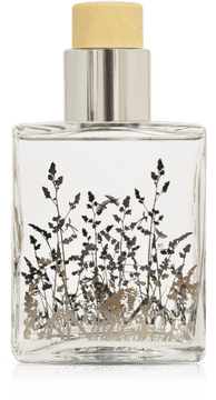 Elegant Nature-Inspired Perfume Bottle PNG