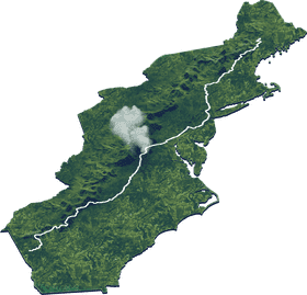 Nature Trail Journey Through Verdant Landscapes PNG