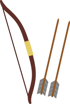 Bow and Arrow Adventure Set PNG