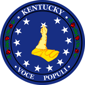 Flag Confederate Representation in Kentucky Seal PNG