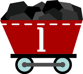 Coal Cart of Abundant Riches PNG