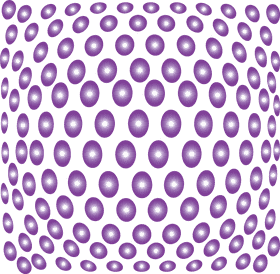 A Field of Purple Grapes in Patterns PNG