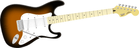 Classic Electric Guitar with Vintage Vibe PNG