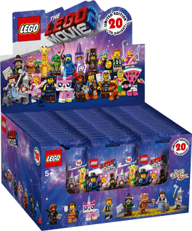 LEGO Movie Collectible Minifigure Display PNG