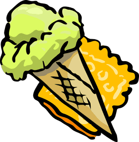 Refreshing Delight Ice Cream Cone Indulgence PNG