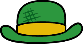 Lucky Green Hat Adventure PNG
