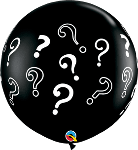 Mystery Question Mark Balloon Surprise PNG