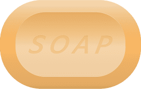 Golden Glow Soap Bar PNG