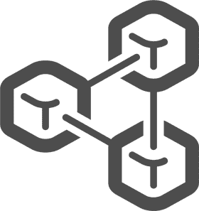 Complex Molecular Structure Visualization PNG