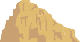 Golden Summit Mountain PNG