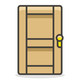 Friendly Open Door to New Opportunities PNG