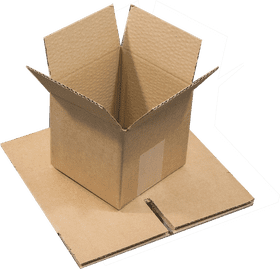 Open Box Ready for Packing PNG