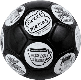 Soccer Ball Coffee Break Delight PNG