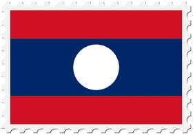 Lao Passport Stamp Design Inspiration PNG