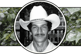 Classic Cowboy Hat and Charismatic Smile PNG