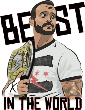 Rebellion and Triumph The Punk Rock Champion PNG