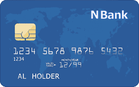 Global Credit Card Design for N Bank PNG