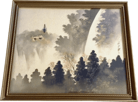 Whispers of the Waterfall in Tranquil Nature PNG