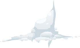 Majestic Iceberg Amidst Serene Waters PNG