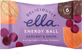 Ella's Delicious Hazelnut Energy Ball Snack PNG