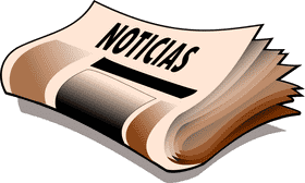 Colorful Newspaper Stand Filled with Headlines PNG