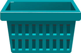 Stylish Laundry Basket for Everyday Use PNG