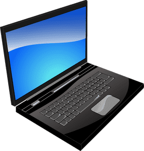 Stylish Laptop Notebook for Modern Professionals PNG