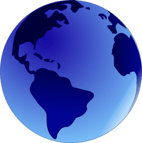 Earth's Deep Blue Serenity PNG