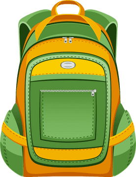 Vibrant Hiking Backpack for Outdoor Adventures PNG