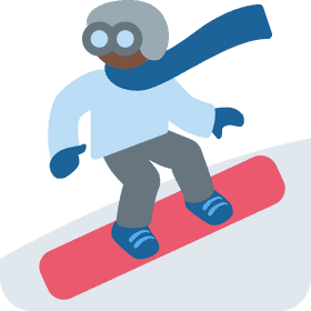 Snowboarding Adventure on a Winter Day PNG