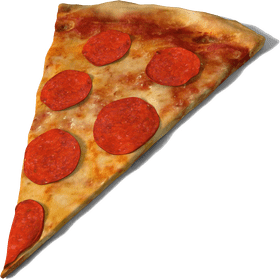 Delicious Pepperoni Pizza Slice Delight PNG