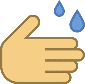 Hand Droplet Joy The Essence of Cleanliness PNG