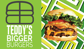 Teddy's Ultimate Bigger Burger Delight PNG