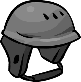 Modern Safety Helmet for Construction Workers PNG