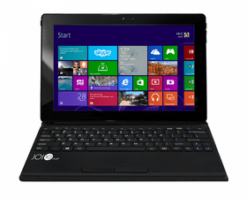 Versatile Tablet with Detachable Keyboard Option PNG