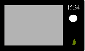 Smart Microwave Oven with Digital Timer PNG