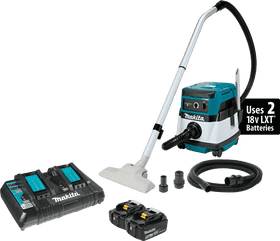 Makita Cordless Vacuum Cleaner with Battery System PNG