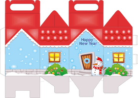 Winter Wonderland House of Cheer PNG