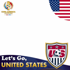 United States Soccer Spirit at Copa America PNG